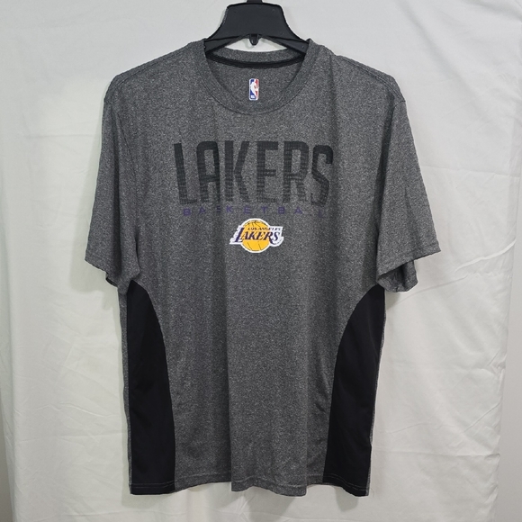 NBA Other - UNK NBA Los Angeles Lakers Mens XXL Gray Short Sleeve Performance Tee
